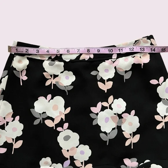Kate Spade - Skirt The Rules Floral Midi Skirt - Size 6 - Picture 9 of 13
